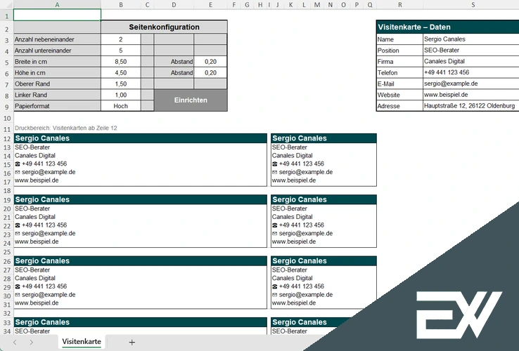 vorlagen visitenkarten zum ausdrucken kostenlos