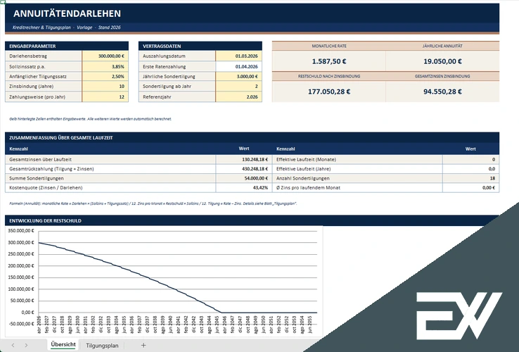 annuitaetenrechner excel 1